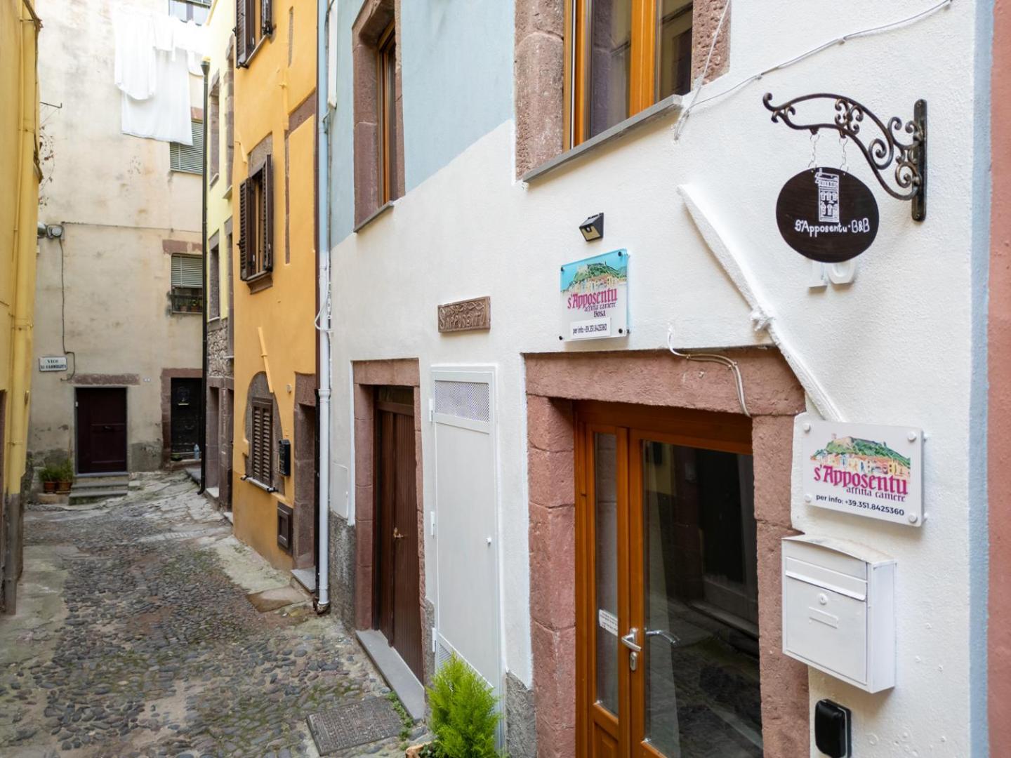 S'Apposentu - Un'Angolo Di Paradiso Con La Vista Sul Castello Bosa Kültér fotó