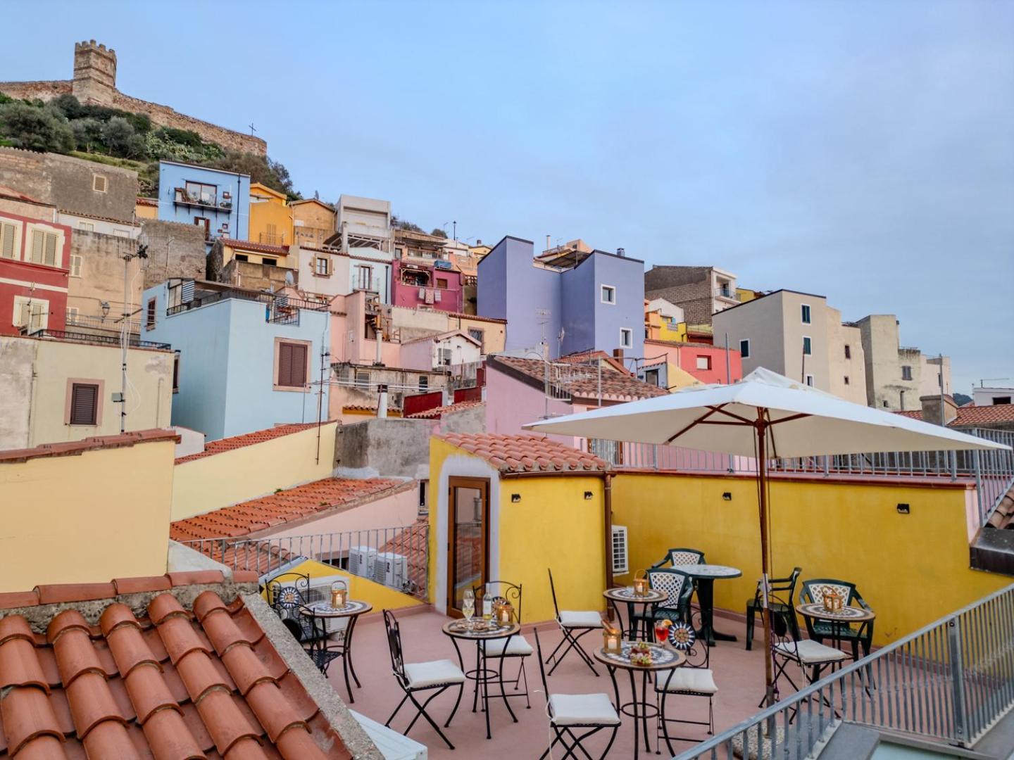 S'Apposentu - Un'Angolo Di Paradiso Con La Vista Sul Castello Bosa Kültér fotó