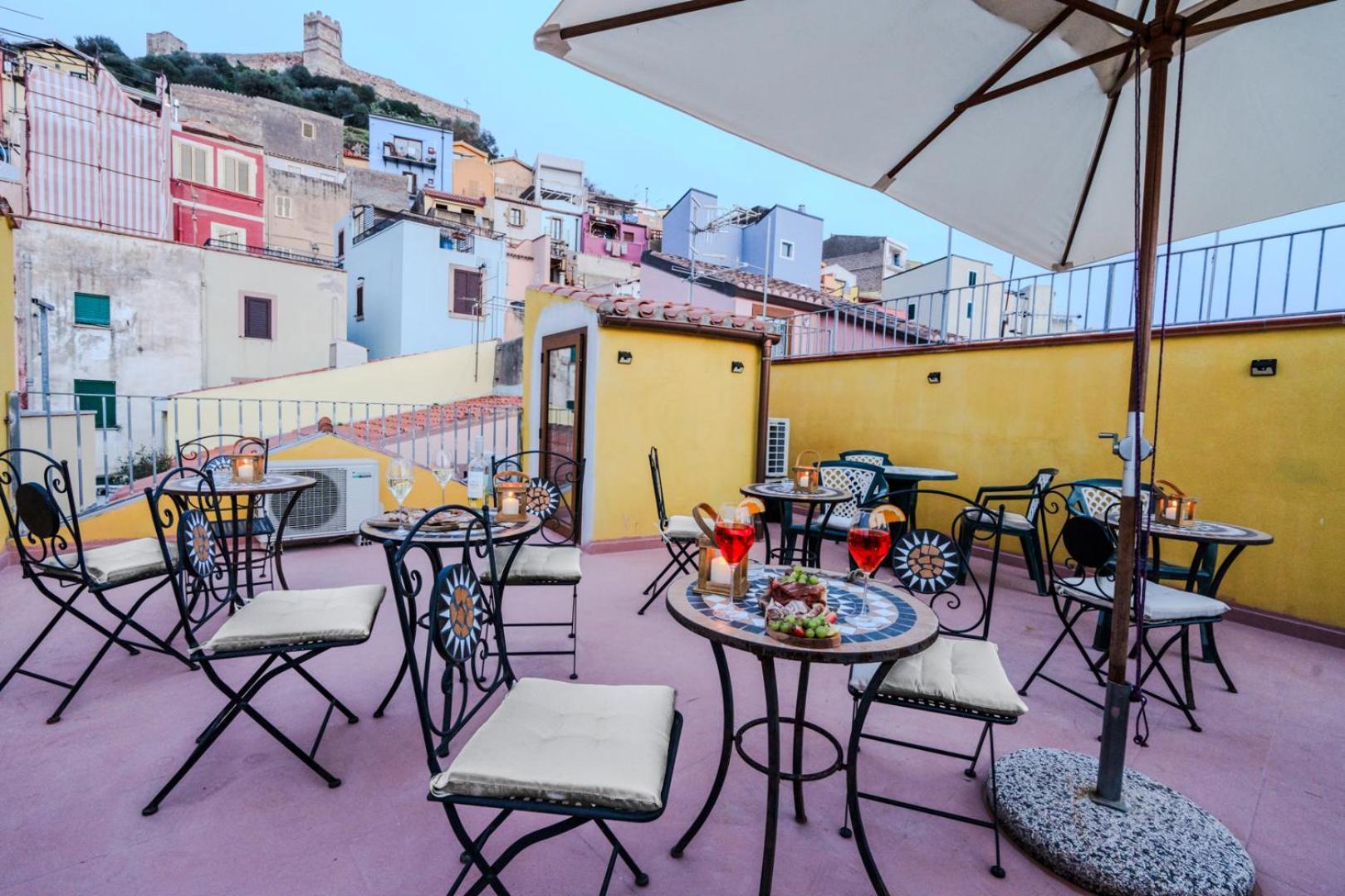 S'Apposentu - Un'Angolo Di Paradiso Con La Vista Sul Castello Bosa Kültér fotó